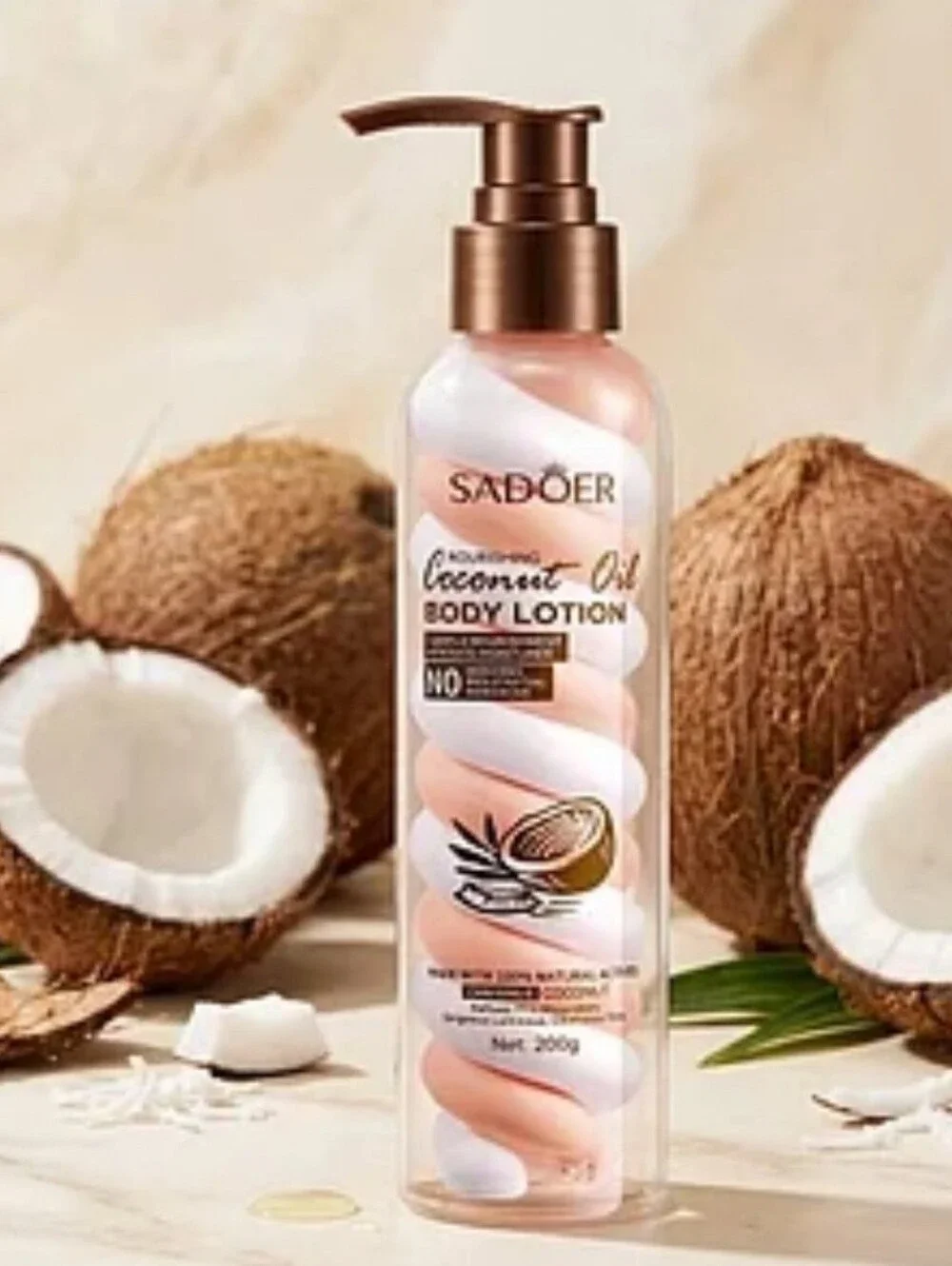 Intensive Moisturizing Coconut Oil Body Lotion Full Size 200g NWT